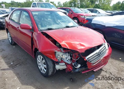 2007 Toyota Corolla Le from USA, damaged, VIN 2T1BR32EX7C837699